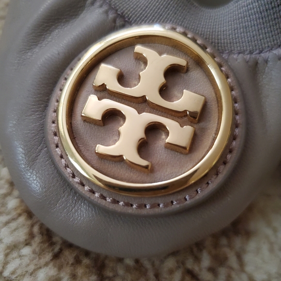 Tory Burch Caroline 2 ballet flats ~ Grey size 7 - Picture 4 of 16